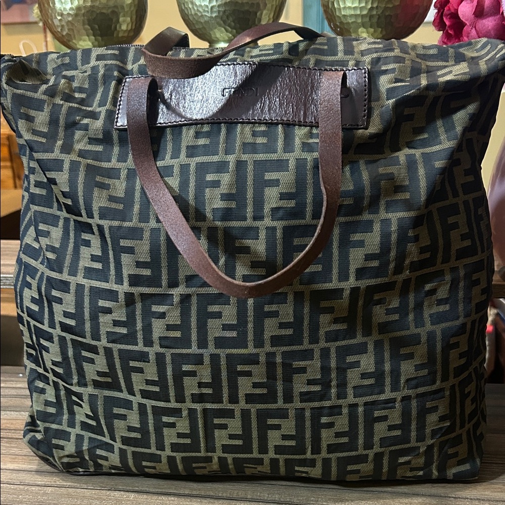 Fendi Zucca Monogram Tote